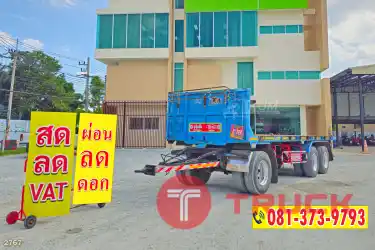 sาคาเบาๆ หางพ่วงพื้นเรียบ สามเพลา อู่ซุ่นชัย ปี 59 2767
