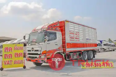 สิบล้อคอก HINO FL8J 260 แรง ปี 2559 2895