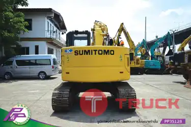 ขายรถขุด SUMITOMO SH125X-3B มีไลน์หัวเจาะ มีอาร์มเครน มือสองสภาพดี นำเข้าจากญี่ปุ่น โดย P&P Pro