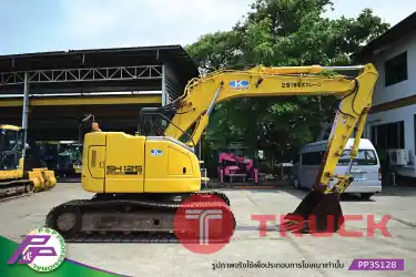ขายรถขุด SUMITOMO SH125X-3B มีไลน์หัวเจาะ มีอาร์มเครน มือสองสภาพดี นำเข้าจากญี่ปุ่น โดย P&P Pro
