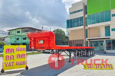 หางพื้นเรียบ สามเพลา อู่WAFA ปี 2565 9292