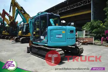 ขายแมคโคร 7 ตัน KOBELCO SK75SR-3E-YT08 แทรคเหล็กพร้อมเกี๊ยะยาง มีใบมีดดัน มีอาร์มเครน ชั่วโมงน้อย มือสองสภาพดี นำเข้าจากญี่ปุ่น โดย P&P Pro