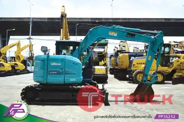 ขายแมคโคร 7 ตัน KOBELCO SK75SR-3E-YT08 แทรคเหล็กพร้อมเกี๊ยะยาง มีใบมีดดัน มีอาร์มเครน ชั่วโมงน้อย มือสองสภาพดี นำเข้าจากญี่ปุ่น โดย P&P Pro
