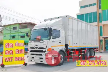 สิบล้อตู้สิบบาน HINO FL8J 260 แรง ปี 2560 0511