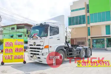 สิบล้อหัวลาก HINO FM1A 344 แรง ปี 2564 3704 สิบล้อหัวลาก HINO FM1A 344 แรง ปี 2564 3704