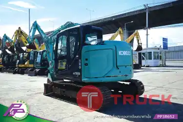 ขายรถขุด KOBELCO SK75SR-7-YT09 มีไลน์หัวเจาะ มีใบมีดดัน มือสองสภาพดี นำเข้าจากญี่ปุ่น โดย P&P Pro
