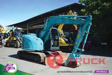 ขายรถขุด KOBELCO SK75SR-7-YT09 มีไลน์หัวเจาะ มีใบมีดดัน มือสองสภาพดี นำเข้าจากญี่ปุ่น โดย P&P Pro