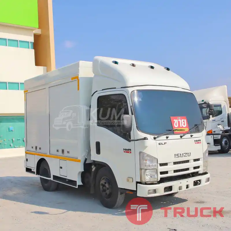 หกล้อตู้ Food Truck ISUZU NMR 130 แรง ปี 2558 5477 หกล้อตู้ Food Truck ISUZU NMR 130 แรง ปี 2558 5477