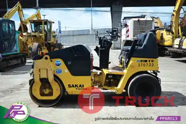 ขายรถบดหน้าเหล็ก-หลังยาง SAKAI TW352-1 รุ่นใหม่ เอวอ่อน มือสองสภาพดี นำเข้าจากญี่ปุ่น โดย P&P Pro