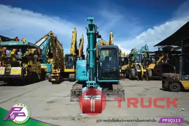 ขายรถขุดย่อม KOBELCO SK75SR-3-YT07 มีใบมีดดัน มีอาร์มเครน ชั่วโมงน้อย มือสองสภาพดี นำเข้าจากญี่ปุ่น โดย P&P Pro