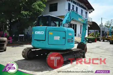 ขายรถขุดย่อม KOBELCO SK75SR-3-YT07 มีใบมีดดัน มีอาร์มเครน ชั่วโมงน้อย มือสองสภาพดี นำเข้าจากญี่ปุ่น โดย P&P Pro
