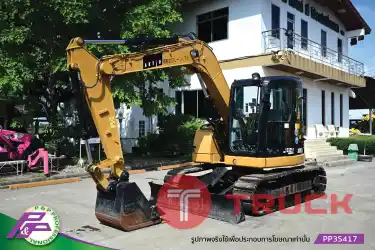 ขายแมคโคร 7 ตัน CAT 308DCR-2 แทรคเหล็กพร้อมเกี๊ยะยาง มีใบมีดดัน มีอรา์มเครน ชั่วโมงน้อย มือสองสภาพดี นำเข้าจากญี่ปุ่น โดย P&P Pro