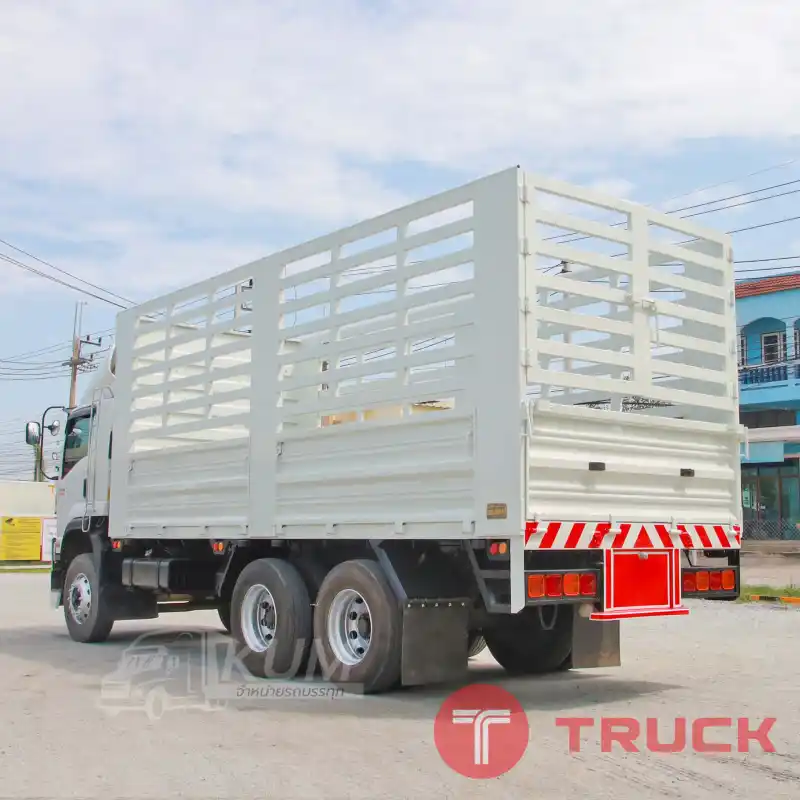 สิบล้อคอก ISUZU FVM 300 แรง ปี 2563 4490 สิบล้อคอก ISUZU FVM 300 แรง ปี 2563 4490