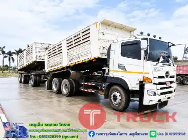 Hino Victor FM2P 380 ปี 66 กระบะสามมิตร