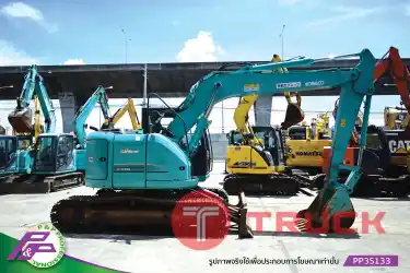 ขายรถขุด 13 ตัน KOBELCO SK125SR-3-YV07 มีใบมีดดัน มีกล้องมองหลัง มีอาร์มเครน มือสองสภาพดี นำเข้าจากญี่ปุ่น โดย P&P Pro