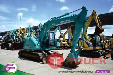 ขายรถขุด 13 ตัน KOBELCO SK125SR-3-YV07 มีใบมีดดัน มีกล้องมองหลัง มีอาร์มเครน มือสองสภาพดี นำเข้าจากญี่ปุ่น โดย P&P Pro
