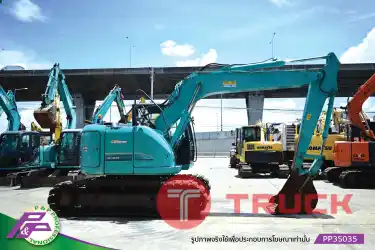 ขายแมคโคร 13 ตัน KOBELCO SK135SR-3-YY07 แทรคเหล็กพร้อมเกี๊ยะยาง มีกล้องมองหลัง มีอาร์มเครน ชั่วโมงน้อย มือสองสภาพดี นำเข้าจากญี่ปุ่น โดย P&P Pro