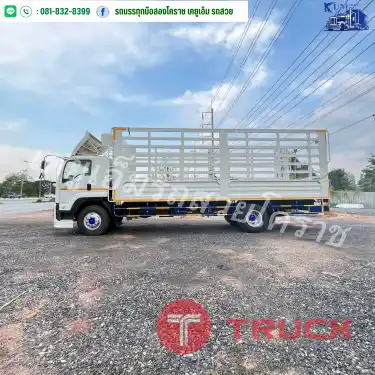 IsuzuFTR 240 ปี57 กระบะคอกสูง
