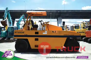 ขายรถบดล้อยาง 7 ล้อ HITACHI RT200W-C มือสองสภาพดี นำเข้าจากญี่ปุ่น โดย P&P Pro