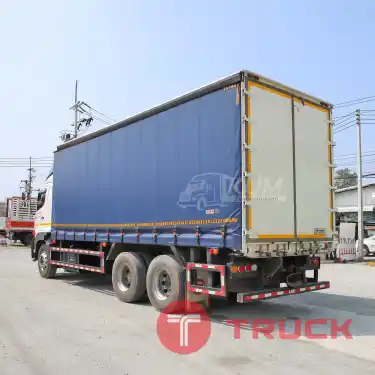 สิบล้อตู้ผ้าใบ HINO FL1A 344 แรง ปี 2567 5506