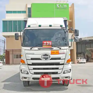 สิบล้อตู้ผ้าใบ HINO FL1A 344 แรง ปี 2567 5506