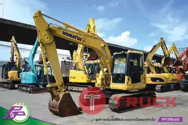 ขายแมคโคร 13 ตัน KOMATSU PC138US-8 มีกล้องมองหลัง มือสองสภาพดี นำเข้าจากญี่ปุ่น โดย P&P Pro