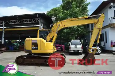 ขายแมคโคร 13 ตัน KOMATSU PC138US-8 มีกล้องมองหลัง มือสองสภาพดี นำเข้าจากญี่ปุ่น โดย P&P Pro