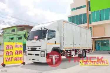 หกล้อตู้สิบบาน ISUZU FTR 240 แรง ปี 2565 ลิฟท์ท้าย 2375