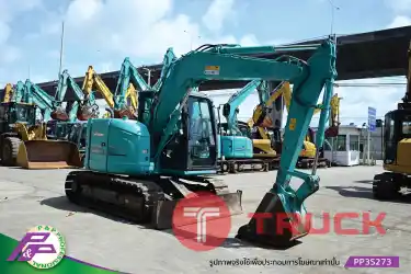 ขายแมคโคร 7 ตัน KOBELCO SK75SR-3E -YT08 แทรคเหล็กพร้อมเกี๊ยะยาง มีใบมีดดัน มีอาร์มเครน ชั่วโมงน้อย มือสองสภาพดี นำเข้าจากญี่ปุ่น โดย P&P Pro