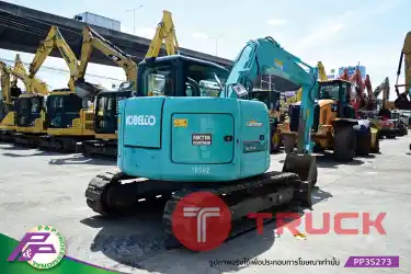 ขายแมคโคร 7 ตัน KOBELCO SK75SR-3E -YT08 แทรคเหล็กพร้อมเกี๊ยะยาง มีใบมีดดัน มีอาร์มเครน ชั่วโมงน้อย มือสองสภาพดี นำเข้าจากญี่ปุ่น โดย P&P Pro