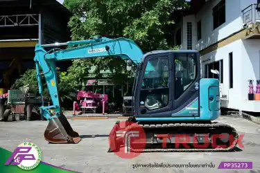 ขายแมคโคร 7 ตัน KOBELCO SK75SR-3E -YT08 แทรคเหล็กพร้อมเกี๊ยะยาง มีใบมีดดัน มีอาร์มเครน ชั่วโมงน้อย มือสองสภาพดี นำเข้าจากญี่ปุ่น โดย P&P Pro ขายแมคโคร 7 ตัน KOBELCO SK75SR-3E -YT08 แทรคเหล็กพร้อมเกี๊ยะยาง มีใบมีดดัน มีอาร์มเครน ชั่วโมงน้อย มือสองสภาพดี นำเข้าจากญี่ปุ่น โดย P&P Pro