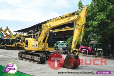 ขายแมคโคร 13 ตัน KOMATSU PC138US-8 มีไลน์หัวเจาะ มีกล้องมองหลัง มือสองสภาพดี นำเข้าจากญี่ปุ่น โดย P&P Pro