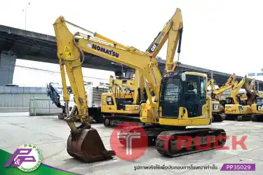 ขายแมคโคร 13 ตัน KOMATSU PC138US-8 มีไลน์หัวเจาะ มีกล้องมองหลัง มือสองสภาพดี นำเข้าจากญี่ปุ่น โดย P&P Pro