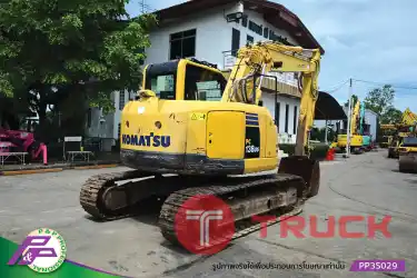 ขายแมคโคร 13 ตัน KOMATSU PC138US-8 มีไลน์หัวเจาะ มีกล้องมองหลัง มือสองสภาพดี นำเข้าจากญี่ปุ่น โดย P&P Pro