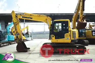 ขายแมคโคร 13 ตัน KOMATSU PC138US-8 มีไลน์หัวเจาะ มีกล้องมองหลัง มือสองสภาพดี นำเข้าจากญี่ปุ่น โดย P&P Pro