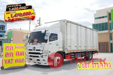 หกล้อตู้สิบบาน HINO FG8J 240 แรง ปี 2561 4378 หกล้อตู้สิบบาน HINO FG8J 240 แรง ปี 2561 4378