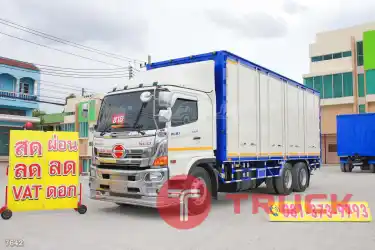 สิบล้อตู้สิบบาน HINO FL8J 260 แรง ปี 2565 7642