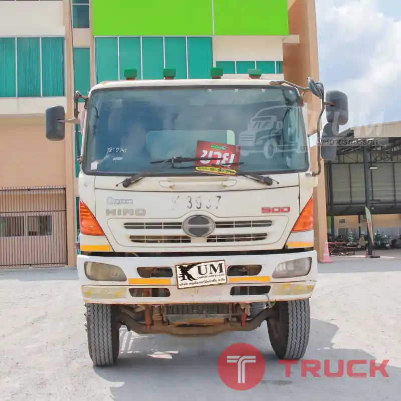 สิบล้อโม่ปูน HINO FM1A 330 แรง ปี 2555 0741 สิบล้อโม่ปูน HINO FM1A 330 แรง ปี 2555 0741