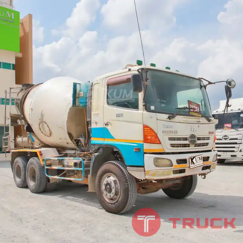 สิบล้อโม่ปูน HINO FM1A 330 แรง ปี 2555 0741 สิบล้อโม่ปูน HINO FM1A 330 แรง ปี 2555 0741
