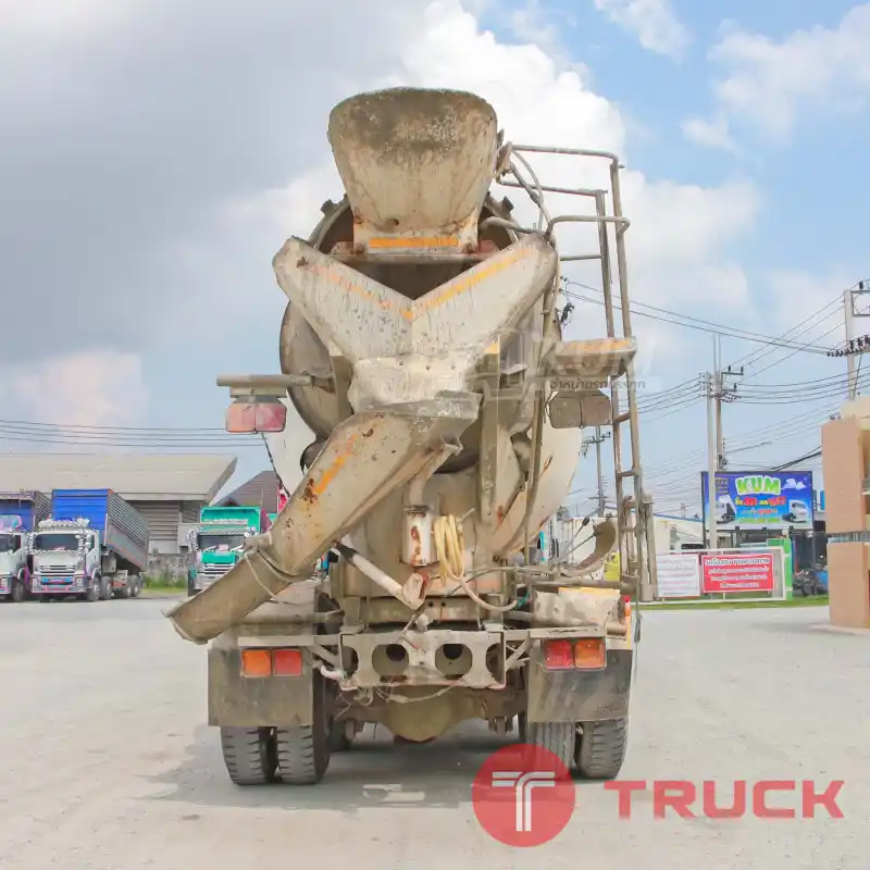 สิบล้อโม่ปูน HINO FM1A 330 แรง ปี 2555 0741 สิบล้อโม่ปูน HINO FM1A 330 แรง ปี 2555 0741