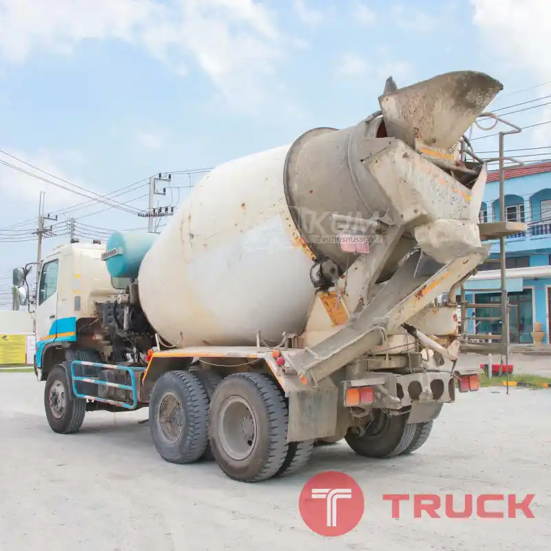 สิบล้อโม่ปูน HINO FM1A 330 แรง ปี 2555 0741 สิบล้อโม่ปูน HINO FM1A 330 แรง ปี 2555 0741