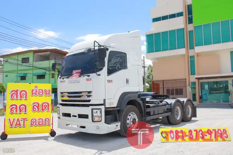 สิบล้อหัวลาก ISUZU GXZ 360 ปี 2566 9050 สิบล้อหัวลาก ISUZU GXZ 360 ปี 2566 9050