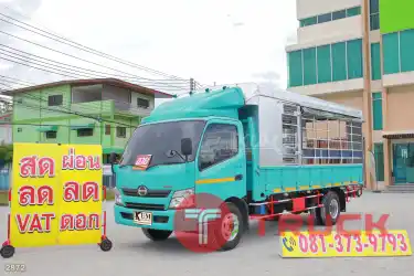 หกล้อโดยสาร HINO XZU 150 แรง ปี 2561 2872
