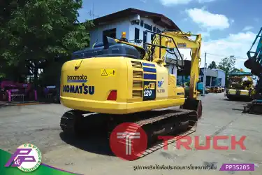 ขายแมคโคร 12 ตัน รุ่นใหม่ KOMATSU PC120-11 แทรคใหญ่ มีกล้องรอบคัน มีอาร์มเครน ชั่วโมงน้อย มือสองสภาพดี นำเข้าจากญี่ปุ่น โดย P&P Pro
