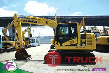 ขายแมคโคร 12 ตัน รุ่นใหม่ KOMATSU PC120-11 แทรคใหญ่ มีกล้องรอบคัน มีอาร์มเครน ชั่วโมงน้อย มือสองสภาพดี นำเข้าจากญี่ปุ่น โดย P&P Pro