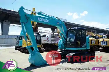 ขายแมคโคร 13 ตันรุ่นใหม่ KOBELCO SK135SR-5-YY08 มีอาร์มเครน มือสองสภาพดี นำเข้าจากญี่ปุ่น โดย P&P Pro