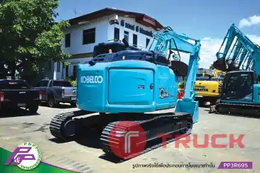 ขายแมคโคร 13 ตันรุ่นใหม่ KOBELCO SK135SR-5-YY08 มีอาร์มเครน มือสองสภาพดี นำเข้าจากญี่ปุ่น โดย P&P Pro
