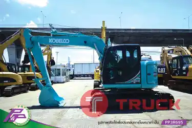 ขายแมคโคร 13 ตันรุ่นใหม่ KOBELCO SK135SR-5-YY08 มีอาร์มเครน มือสองสภาพดี นำเข้าจากญี่ปุ่น โดย P&P Pro