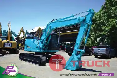ขายแมคโคร 13 ตันรุ่นใหม่ KOBELCO SK135SR-5-YY08 มีอาร์มเครน มือสองสภาพดี นำเข้าจากญี่ปุ่น โดย P&P Pro