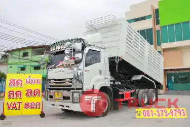 สิบล้อดั้มพ์ ISUZU FXZ 360 แรง ปี 2565 2235